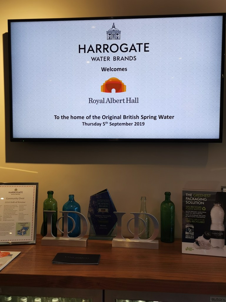 screen with royal albert hall